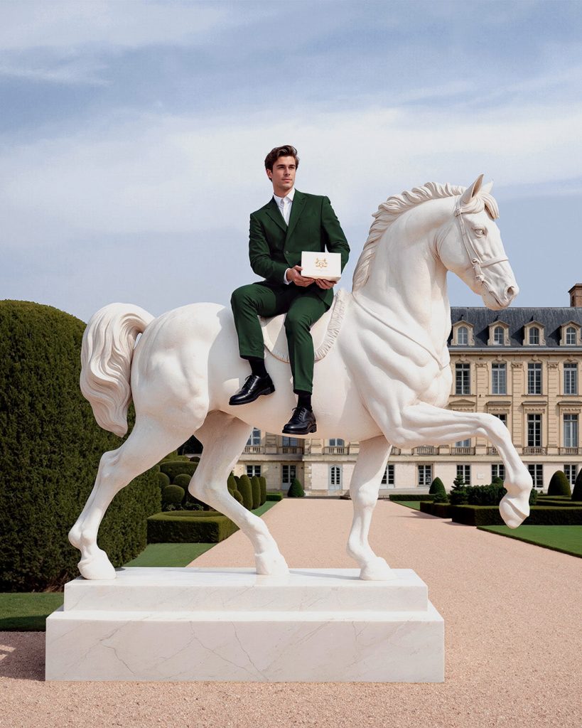 MAN ON HORSE STATUE 1
